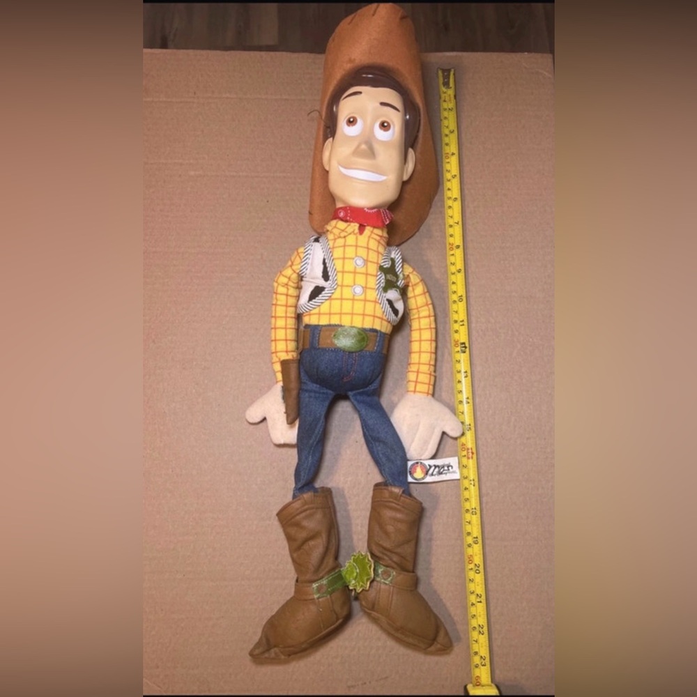 Woody Disney Pixar Toy Story Pull String For Show Only Doll No Gun-No Talk